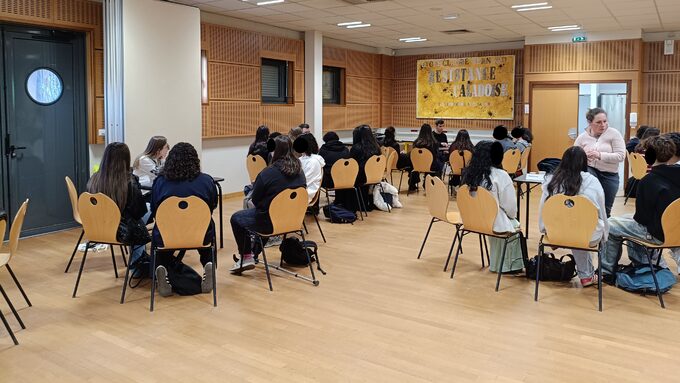 rencontre en atelier avec les professionnels