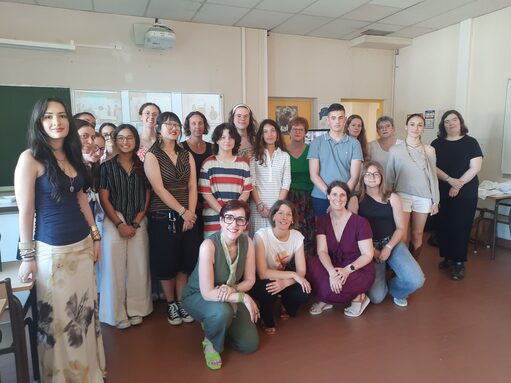 Élèves de Premières ayant présenté leur projet scientifique au Jury du Prix CB